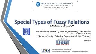 Special Types of Fuzzy Relations