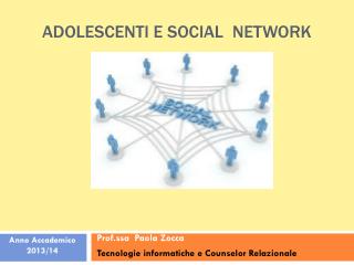 ADOLESCENTI e social network