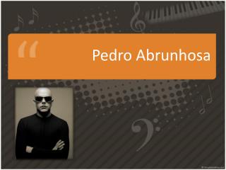 Pedro Abrunhosa