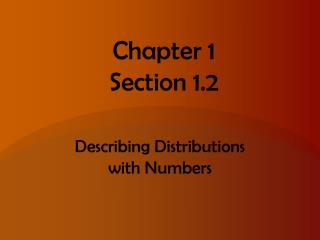 Chapter 1 Section 1.2