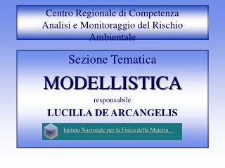 Centro Regionale di Competenza Analisi e Monitoraggio del Rischio Ambientale