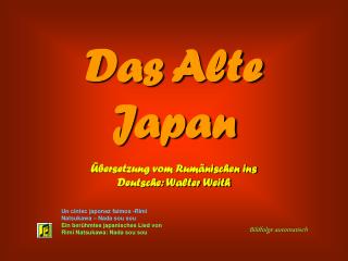 Das Alte Japan