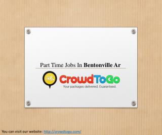 Part time jobs in bentonvillear arkansas sooperarticles