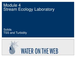 Module 4 Stream Ecology Laboratory
