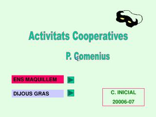 Activitats Cooperatives