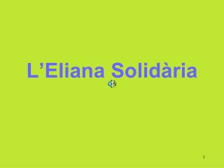L’Eliana Solidària