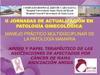 II JORNADAS DE ACTUALIZACIÓN EN PATOLOGÍA GINECOLÓGICA