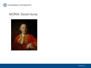 MORIA: David Hume
