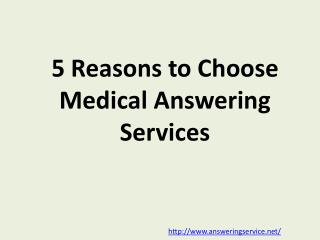 Medical Answering Services