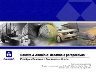 Bauxita &amp; Alumínio: desafios e perspectivas