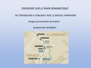 CROISIERE SUR LE RHIN ROMANTIQUE