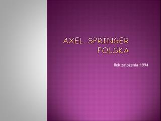 Axel Springer Polska