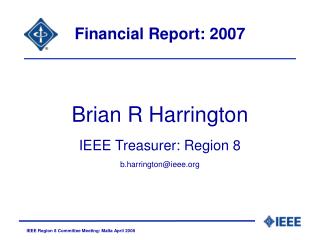 Financial Report: 2007