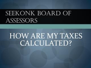Seekonk Board of Assessors