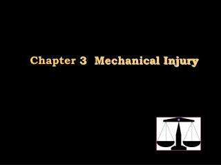 Chapter 3 Mechanical Injury