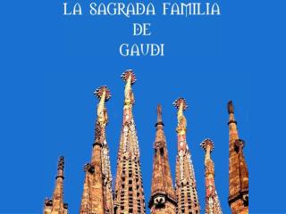 Antoni Gaudi 1852 - 1926 Architecte et designer, Antoni Gaudi est né à Reus, en Catalogne.