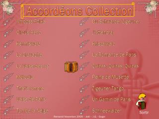 Accordéons Collection