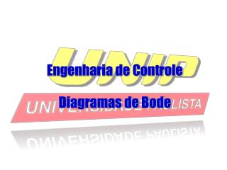 Engenharia de Controle Diagramas de Bode