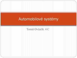 Automobilové systémy