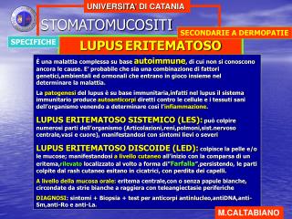 STOMATOMUCOSITI