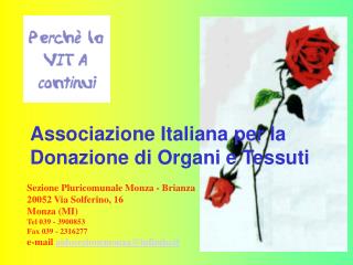 Associazione Italiana per la Donazione di Organi e Tessuti