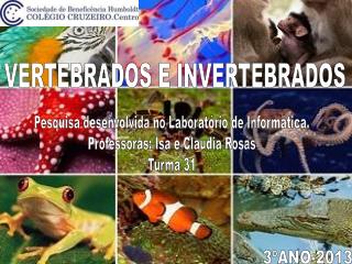 VERTEBRADOS E INVERTEBRADOS