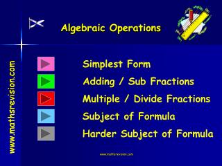 Algebraic Operations