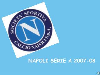 NAPOLI SERIE A 2007-08