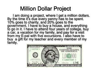Million Dollar Project