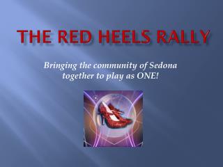 The Red Heels rally