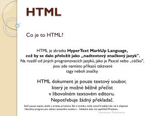 HTML