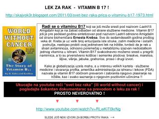 skajvok3r.blogspot/2011/03/svet-bez-raka-prica-o-vitaminu-b17-1973.html