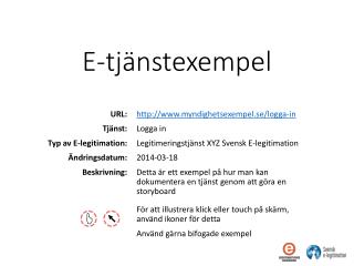 E-tjänstexempel