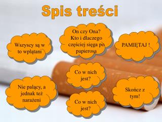 Spis treści