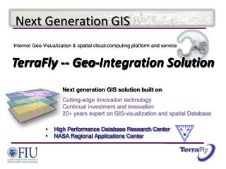 Next Generation GIS