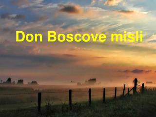 Don Boscove misli