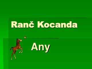 Ranč Kocanda