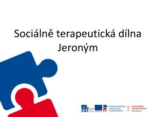 Sociálně terapeutická dílna Jeroným