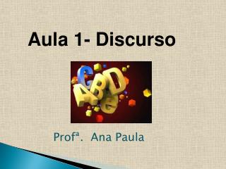 Profª . Ana Paula