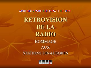 RETROVISION DE LA RADIO
