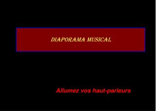 Diaporama musical