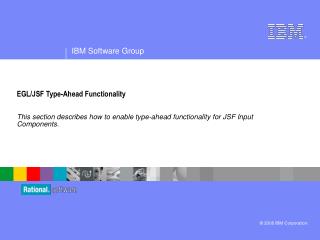 EGL/JSF Type-Ahead Functionality
