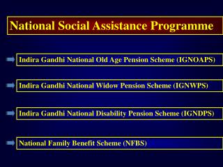 National Social Assistance Programme