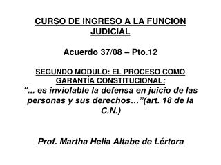 I.- LA JUSTICIA COMO SERVICIO PÚBLICO