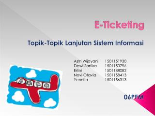 E-Ticketing