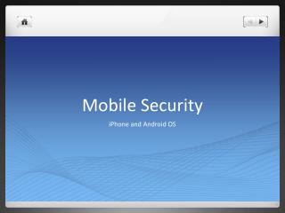 Mobile Security