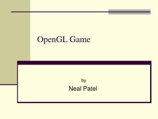 OpenGL Game