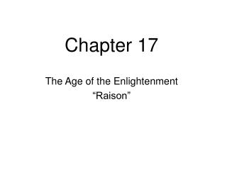 Chapter 17