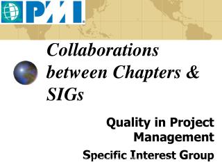 Collaborations between Chapters &amp; SIGs