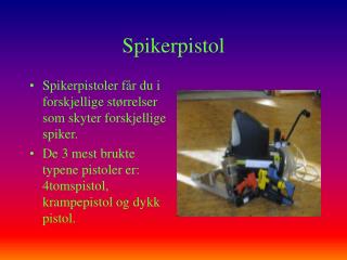 Spikerpistol